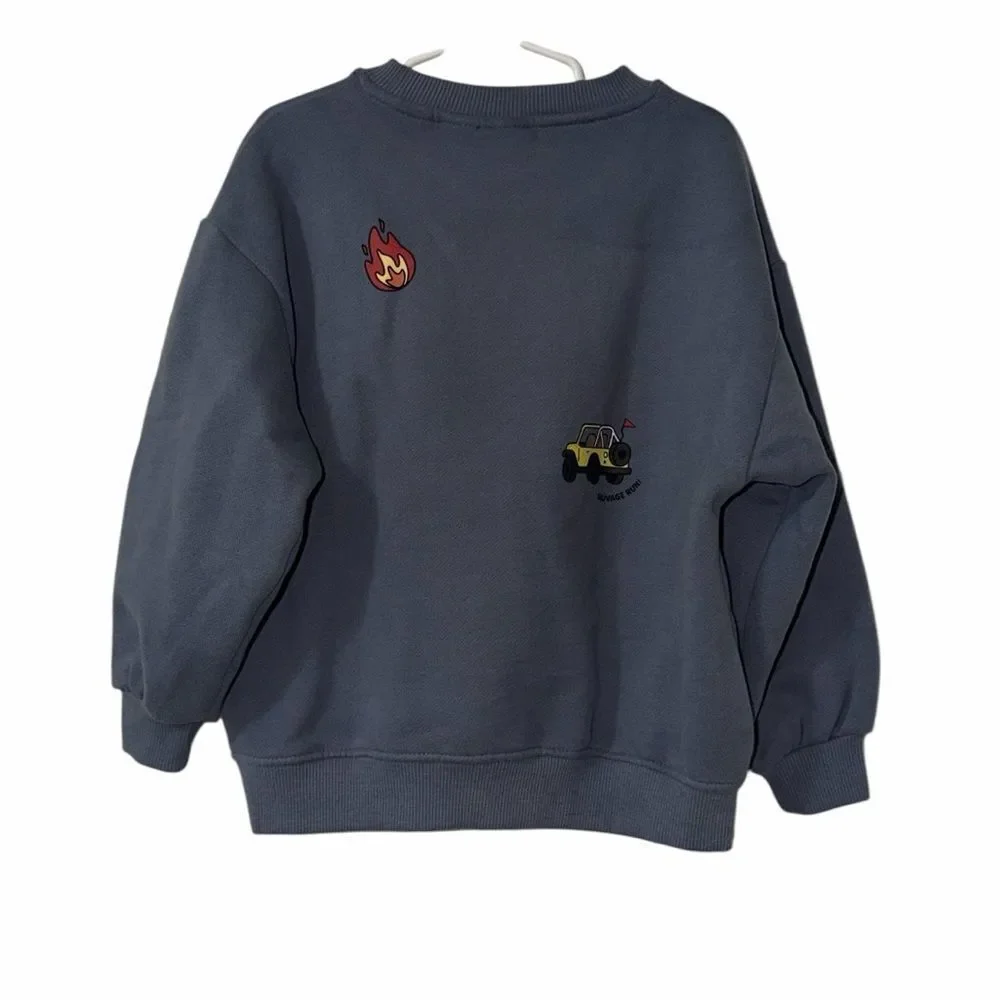 Zara Boys Sweatshirt/Jeans Pants Set(Size 6)